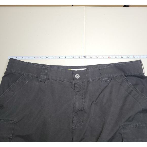 First Tactical Pants Men 42x36 Cargo‎ Double Knee Black Utility Ripstop Baggy - Picture 9 of 15